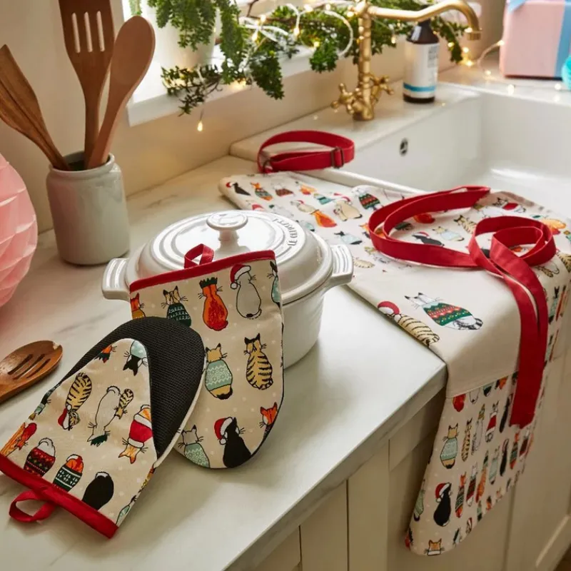 Gants Et Maniques<Ulster Weavers 2 maniques Christmas Cats in Waiting,