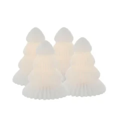 Bougies Décoratives<Sirius 4 mini sapins lumineux collection Claire,