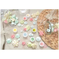 Les Macarons|Les Cupcakes<ScrapCooking 9 Mini-colorants artificiels en poudre Pastel,