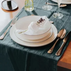 Les Assiettes Creuses<AMEFA Assiette à salade et pâtes Yaka Noir, Médard de Noblat