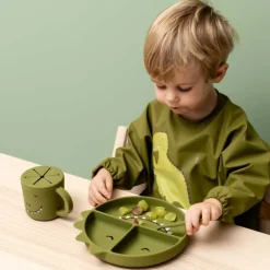 La Vaisselle Pour Enfant<Trixie Assiette compartiments silicone avec ventouse Mr Dino,