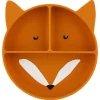 La Vaisselle Pour Enfant<Trixie Assiette compartiments silicone avec ventouse Mr Fox,