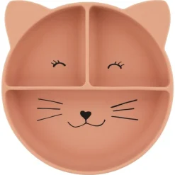 La Vaisselle Pour Enfant<Trixie Assiette compartiments silicone avec ventouse Mrs Cat,