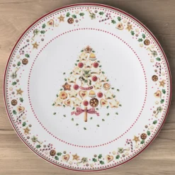 Les Assiettes De Présentation<Villeroy & Boch Assiette de présentation ronde Winter Bakery Delight,