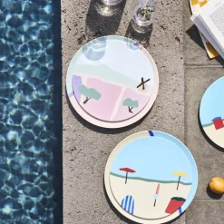 Les Assiettes Plates<Degrenne Paris Assiette Plate 26 cm Destination Sud,