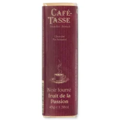 Le Chocolat<Café Tasse Barre de chocolat Noir fourré Fruit de la Passion,