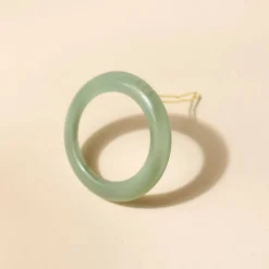 Les Accessoires<Bachca Barrette Ronde Opaline Vert d'eau,