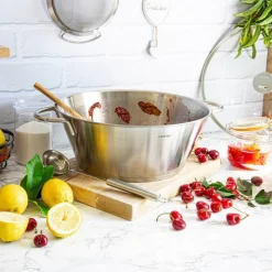 Matériel Pour Confiture<CRISTEL Bassine à confiture 34cm Grande Tablée,