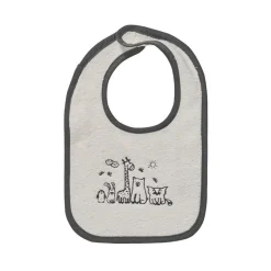 Le Textile Pour Enfant<SENSEI Bavoir enfant Jungle,