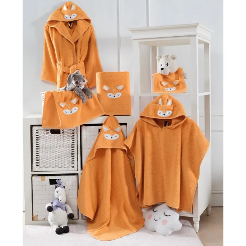 Le Textile Pour Enfant<SENSEI Bavoir enfant Little Foxy,