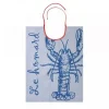 Torchons|Serviettes<Coucke Bavoir Homard Bleu,