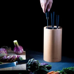 Blocs Couteaux<CRISTEL Bloc Couteaux en Hêtre,