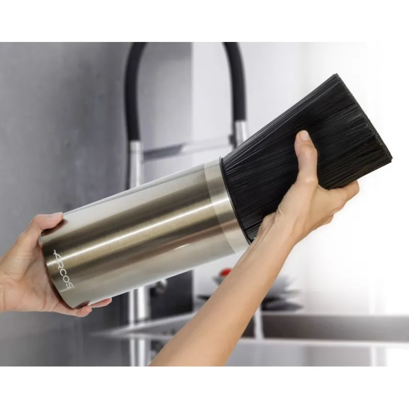 Ranger Et Entretenir Les Couteaux|Blocs Couteaux<ARCOS Bloc couteaux Universel rond inox,