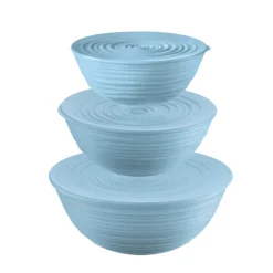 Saladiers Et Coupelles<GUZZINI Bol avec couvercle Tierra Bleu Poudré,