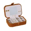 Les Bijoux|Les Accessoires<Maison Scarlett Boîte à Bijoux de Voyage Brigitte Moumoute Camel,