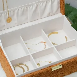 Les Bijoux|Les Accessoires<Maison Scarlett Boîte à Bijoux Louise Moumoute Camel,