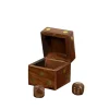 Les Jeux D'Intérieur<Chehoma Boîte à dés en bois,