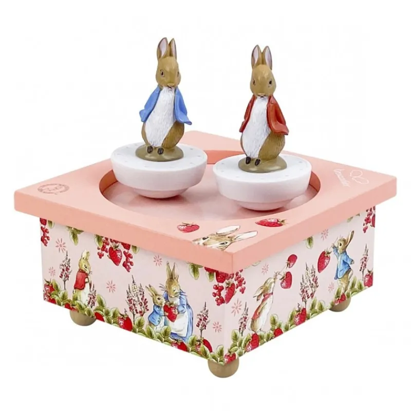 Les Jeux Pour Enfant|Les Accessoires Pour Enfant<Trousselier Boîte à Musique Dancing Peter Rabbit Fraises,