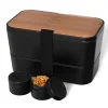 Boîtes Repas Et Accessoires<Umami Boîte Bento Modulable 1.5 L Noir & Cerisier,