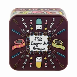 Objets Insolites<DERRIERE LA PORTE Boîte empilable P'tit bazar de bureau Trombone, Derrière la porte