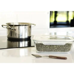 Boîtes Repas Et Accessoires|Boîtes Hermétiques<PEBBLY Boîte rectangulaire en verre 2.25L,