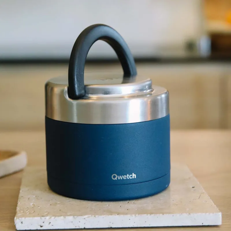 Boîtes Repas Et Accessoires<Qwetch Boîte repas isotherme Granite bleu,