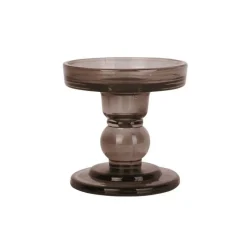 Photophores, Bougeoirs Et Chandeliers<Present Time Bougeoir Glass Art Chocolat,