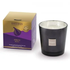 Bougies Parfumées|Bougies Décoratives<ESTEBAN Bougie parfumée 450 gr Figue Noire,