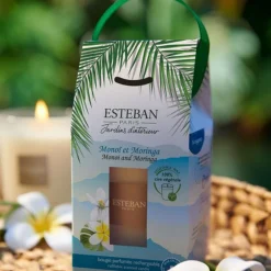 Bougies Parfumées|Bougies Décoratives<ESTEBAN Bougie parfumée 180 gr Monoï Moringa,