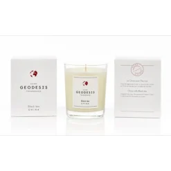 Bougies Parfumées<GEODESIS Bougie parfumée 180g Thé Noir,