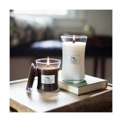 Parfums D'Intérieur|Bougies Parfumées<Woodwick Bougie parfumée Teck blanc,