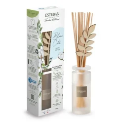 Diffuseurs De Parfum D'Intérieur<ESTEBAN Bouquet parfumé Blanc Coton,
