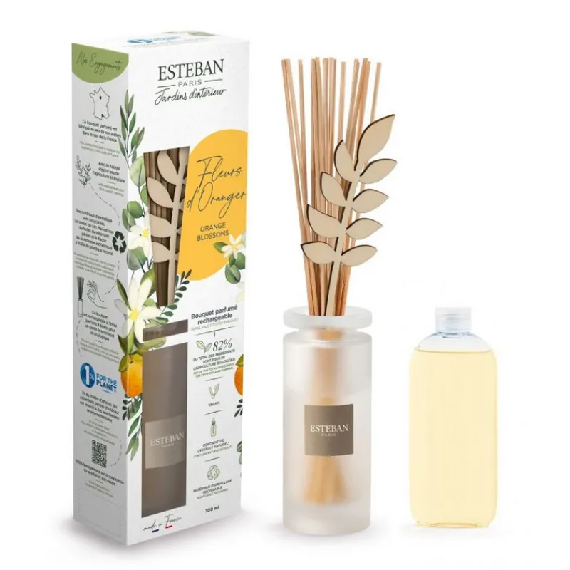 Diffuseurs De Parfum D'Intérieur<ESTEBAN Bouquet parfumé Fleurs d'oranger,