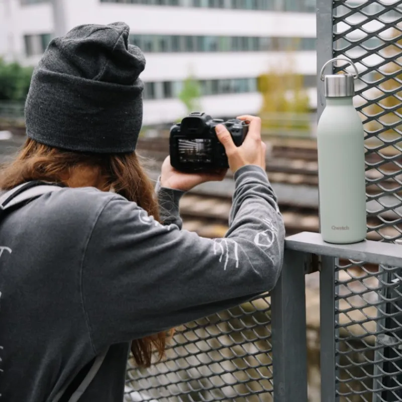 Bouteilles Et Gourdes<Qwetch Bouteille isotherme Active Matt Tilleul,