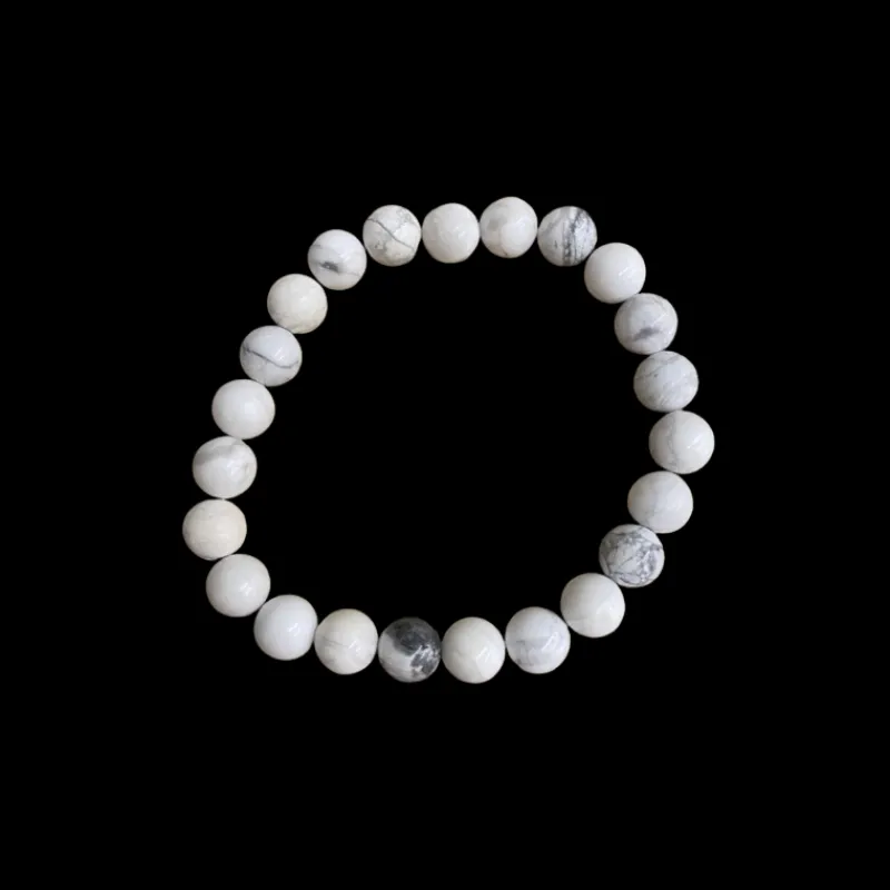 La Lithothérapie<Koukouma & Co Bracelet Howlite,