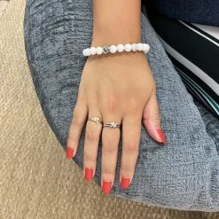 La Lithothérapie<Koukouma & Co Bracelet Howlite,