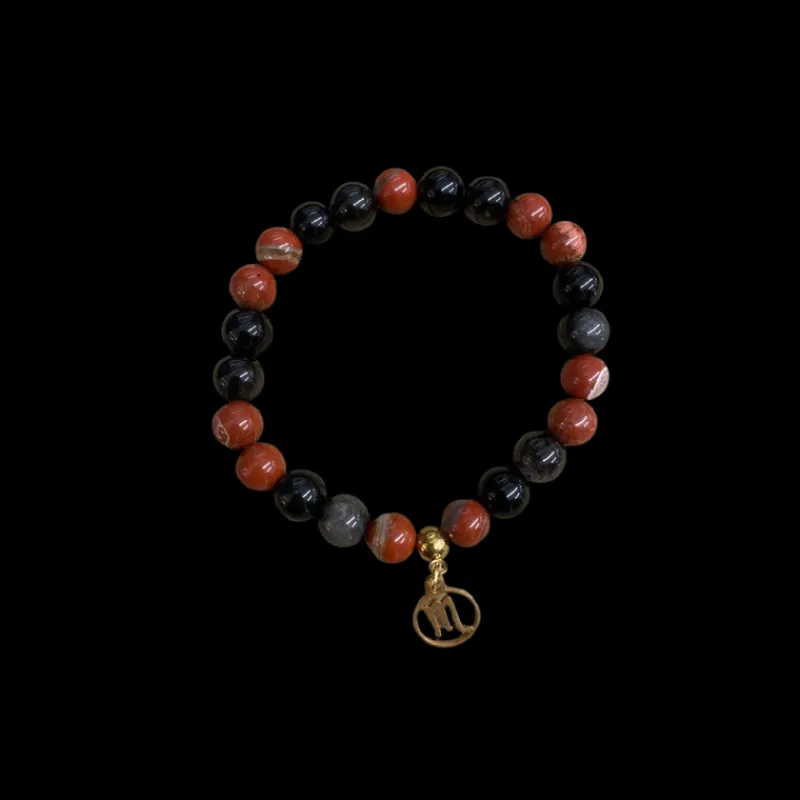 La Lithothérapie<Koukouma & Co Bracelet signe astrologique Scorpion,