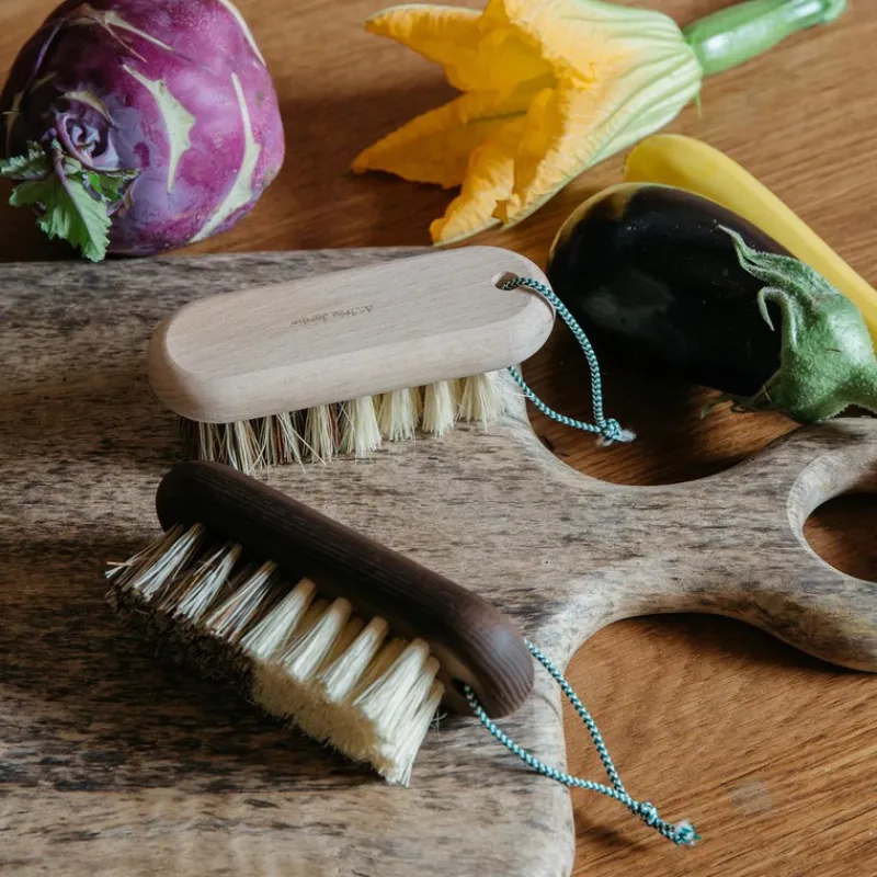 Brosserie<Andrée Jardin Brosse à légumes 2 duretés Hêtre,