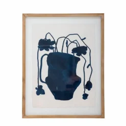 Décorations Murales<Bloomingville Cadre avec Illustration Veera 55 x 70 cm,