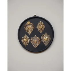 Décorations Murales<Chehoma Cadre rond et 5 ex-voto,