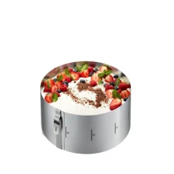 Cercles À Gâteaux|Moules À Pâtisserie<GEFU Cercle à gâteaux extensible inox Rondo Clip,