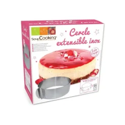 Cercles À Gâteaux|Cercles Mousse<ScrapCooking Cercle à pâtisserie extensible,