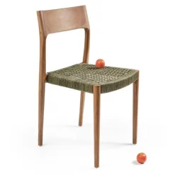 Fauteuils, Chaises Et Bancs|Chaises<Manufactori Chaise empilable en teck Buco,