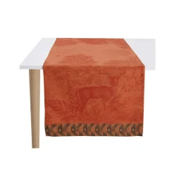 Chemins De Table<LE JACQUARD Français Chemin de table Forêt enchantée automne,