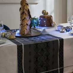 Chemins De Table<Sud Etoffe Chemin de table Réveillon Caviar,