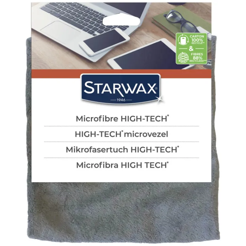 Brosserie<STARWAX Chiffon Microfibre High-Tech,