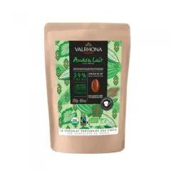 Les Ingrédients Du Pâtissier|Le Chocolat<VALRHONA Chocolat au lait bio Andoa 39 %,