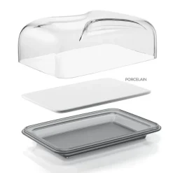 Les Plateaux À Fromage<GUZZINI Cloche à fromage rectangulaire Gocce,