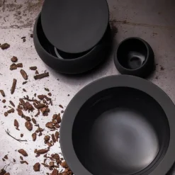 Saladiers Et Coupelles|Les Assiettes Creuses<Degrenne Paris Cocotte 50cl Bahia Onyx,