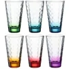 Chopes Et Gobelets<LEONARDO Coffret 6 chopes assorties Optic Color, Léonardo